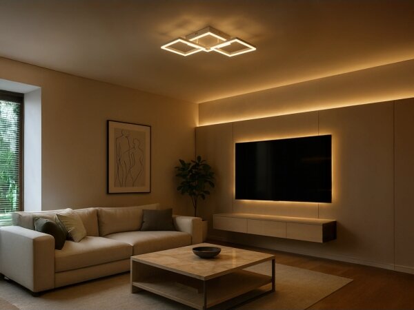 LED Stmievateľné stropné svietidlo LED/85W/230V 3000-6500K + diaľkové ovládanie