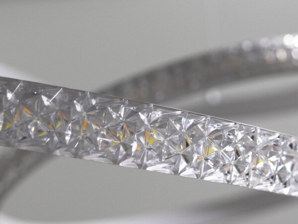 LED stmievateľný luster na lanku LED/90W/230V 3000-6500K pr. 47 cm + DO