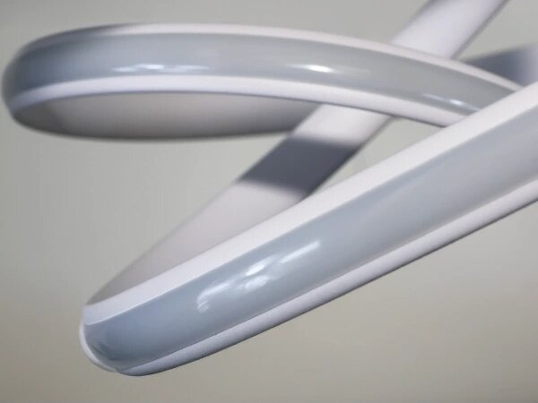 LED Stmievateľný luster na lane LED/85W/230V 3000-6500K pr. 49 cm + diaľkové ovládanie