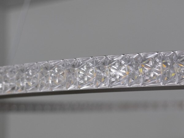 LED stmievateľný luster na lane LED/90W/230V 3000-6500K priemer 60 cm + diaľkové ovládanie