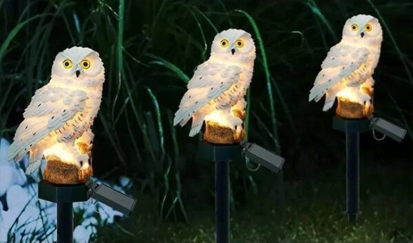 LED Solárne dekoračné svietidlo so senzorom 6xLED/1,2V 3000K 40 cm 600 mAh IP44