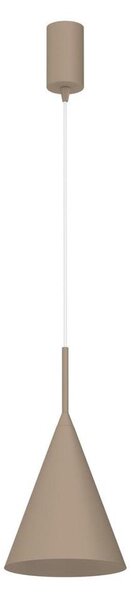Závesné svietidlo na lanku CAPITAL 1xGX53/15W/230V pr. 17 cm béžové