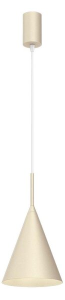 Závesný luster CAPITAL 1xGX53/15W/230V, priemer 17 cm, krémový