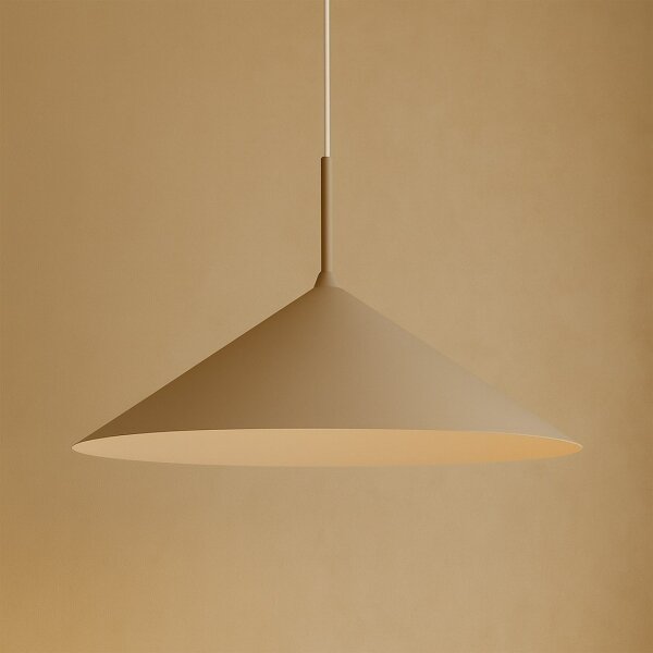 Luster na lanku CAPITAL 1xGX53/15W/230V priemer 60 cm béžový