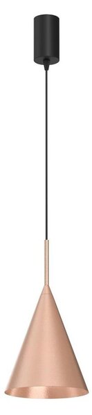 Luster na lanku CAPITAL 1xGX53/15W/230V, priemer 17 cm, ružové zlato