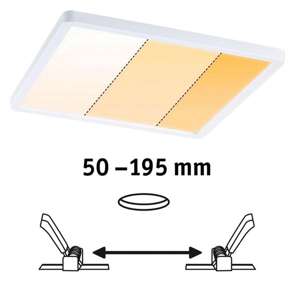 Paulmann 92994 -LED/16W IP44 Stmievateľné kúpeľňové zapustené svietidlo VARIFIT 230V