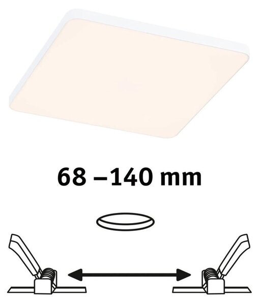 Paulmann 79948 - LED/12W IP44 Kúpeľňové zapustené svietidlo VARIFIT 230V