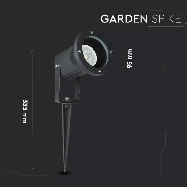 Vonkajšia lampa 1xGU10/35W/230V IP44