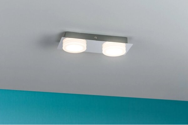 Paulmann 70883 - 2xLED/4,7W IP23 Kúpeľňové nástenné svietidlo DORADUS 230V