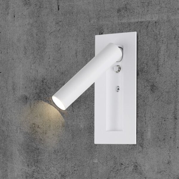 LED Nástenné bodové svietidlo LED/2W/230V 3000K biela