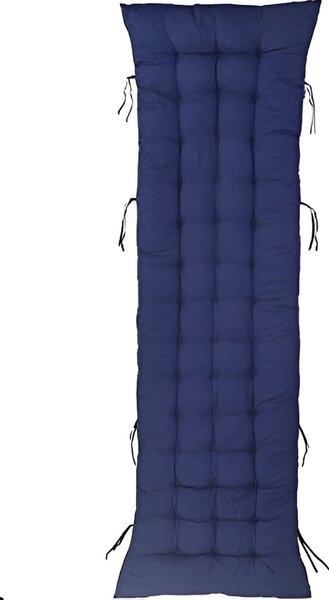 APT AG690A Podsedák na záhradné lehátko 160 x 50 cm modrý