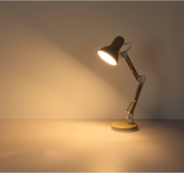 Globo 24880SA - Stolná lampa FAMOUS 1xE27/40W/230V