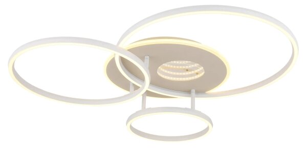 Globo 48466B-40-LED Stmievateľné stropné svietidlo INVERTINA 40W/230V 2700-6500K 70x80,7cm+DO