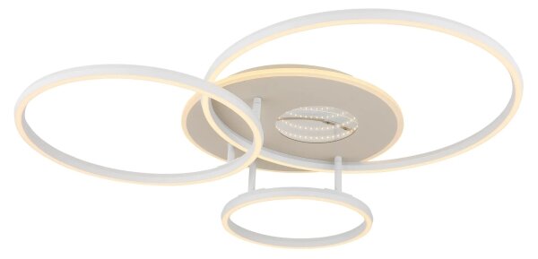 Globo 48466B-40-LED Stmievateľné stropné svietidlo INVERTINA 40W/230V 2700-6500K 70x80,7cm+DO