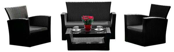 ZÁHRADNÝ SET UNICO POHOVKA + 2 x KRESLO + STÔL