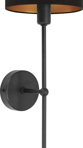 Nástenné svietidlo MADELA 1xE14/40W/230V čierne