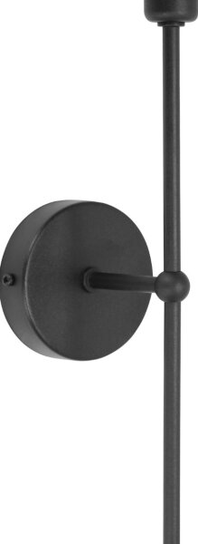 Nástenné svietidlo MADELA 1xE14/40W/230V čierne