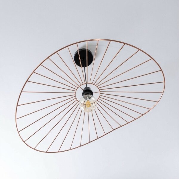Brilagi - LED luster na lankách CERIA WIRE 1xE27/40W/230V 60x80 cm bronzový