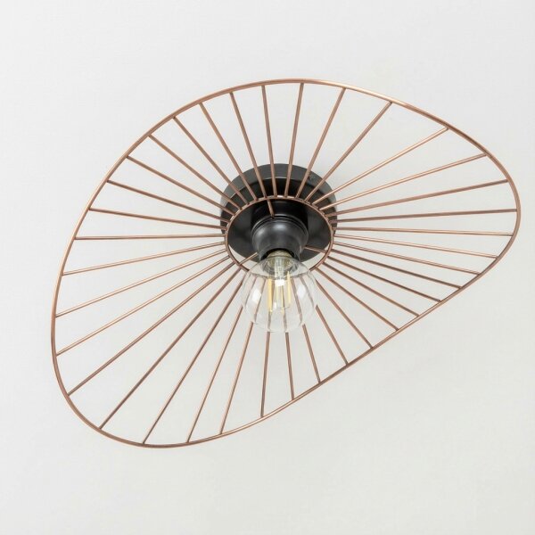 Brilagi - LED Prisadený luster CERIA WIRE 1xE27/40W/230V 40x56 cm bronz