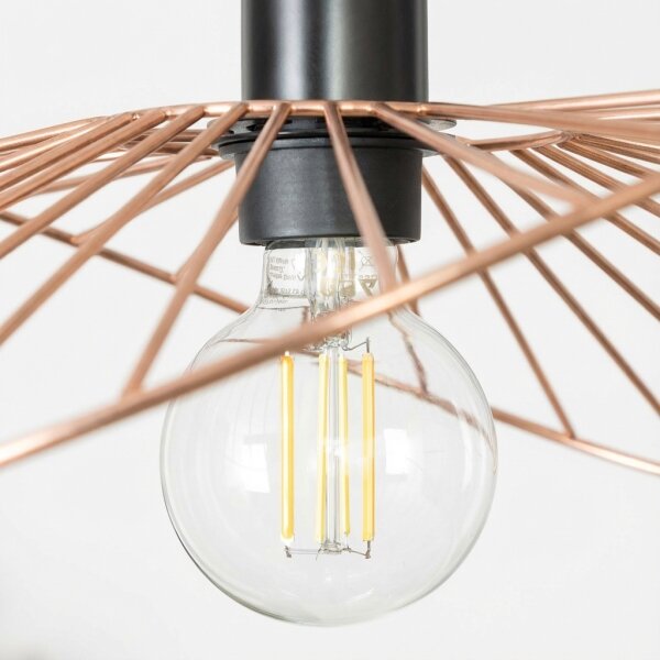 Brilagi - LED závesný luster CERIA WIRE 1xE27/40W/230V 40x56 cm bronz