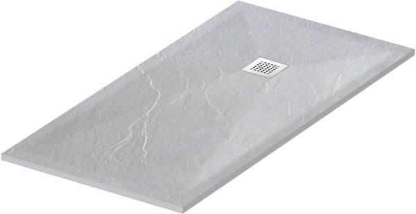 Balneo Stone Tray obdĺžniková sprchová vanička 110x90 cm sivá STFLG9011025