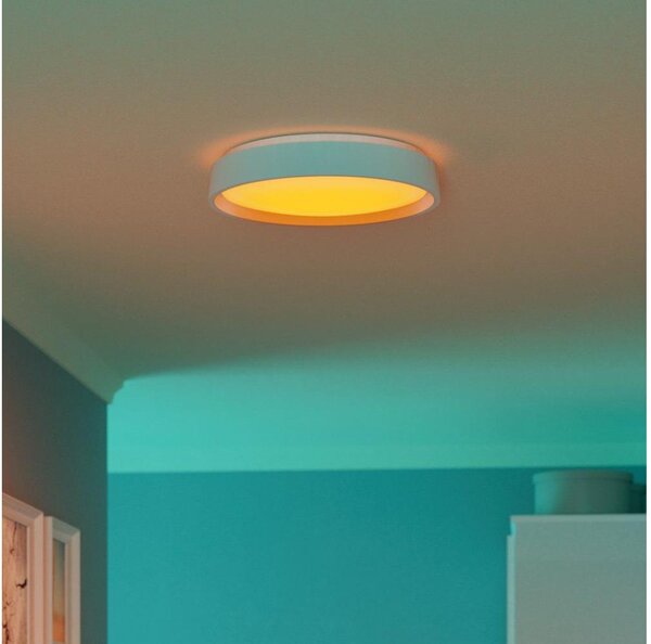 Eglo 300686-LED RGBW stmievateľné stropné svietidlo MASSIGNANO-Z LED/18,5W/230V biela + diaľkový ovládač