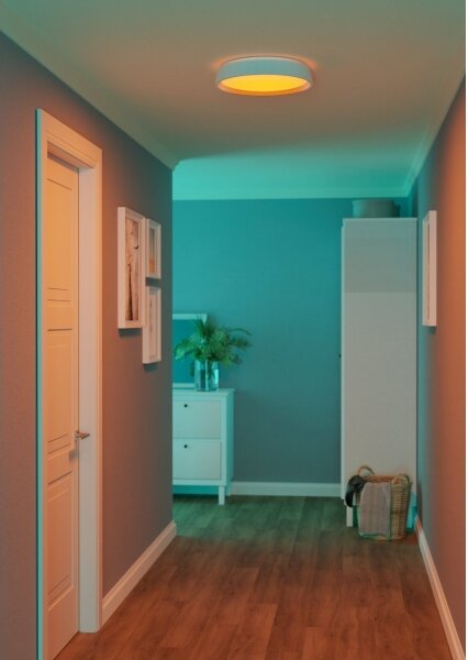 Eglo 300686-LED RGBW stmievateľné stropné svietidlo MASSIGNANO-Z LED/18,5W/230V biela + diaľkový ovládač