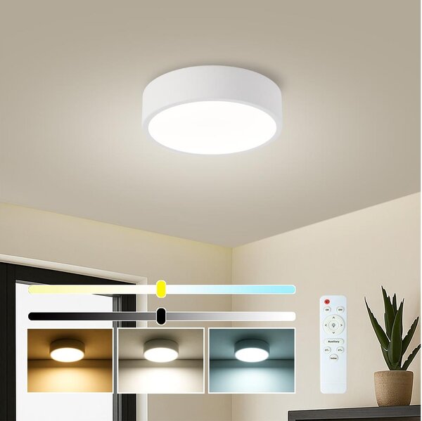 Brilagi - LED stmievateľné svietidlo POOL LED/18W/230V 3000-6000K 20 cm biele + DO