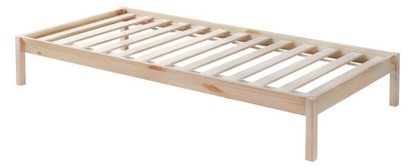 NovýNábytok.sk Detská poschodová posteľ s prístelkou 90 cm Virtuoso (prírodná) (s roštom) (s úl. priestorom). Vlastná spoľahlivá doprava až k Vám domov. 1116554