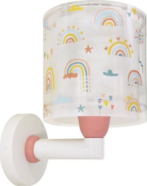 Dalber 41199 - Detská nástenná lampa RAINBOW 1xE27/15W/230V pestrofarebná