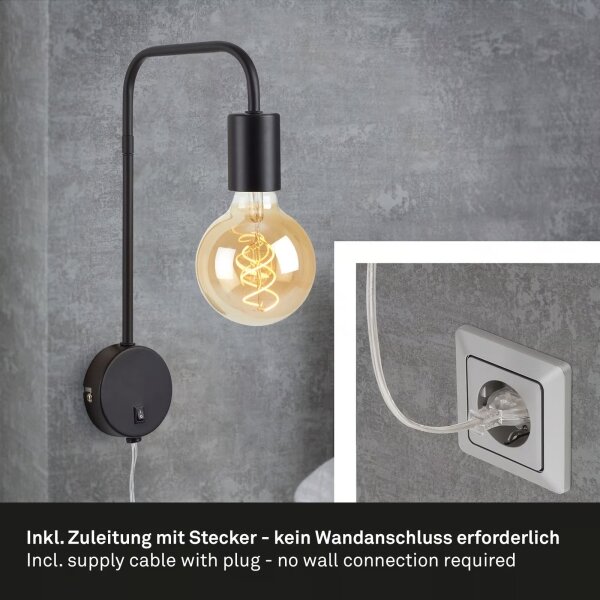 Briloner 2086-015 - Nástenné svietidlo 1xE27/10W/230V