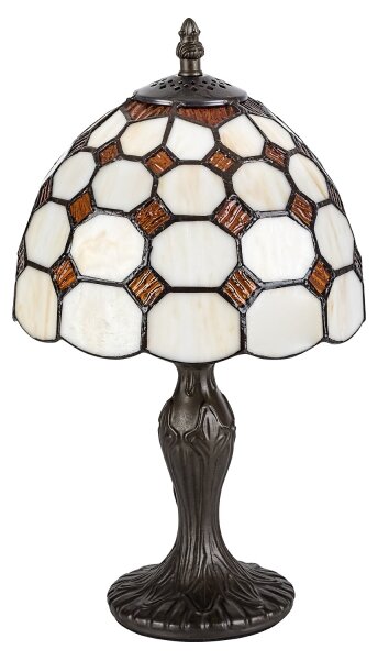 Brilagi - Tiffany vitrážová stolná lampa DORAN 1xE14/40W/230V
