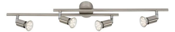 Briloner 2767-042 - LED Bodové svietidlo SIMPLE 4xGU10/3W/230V