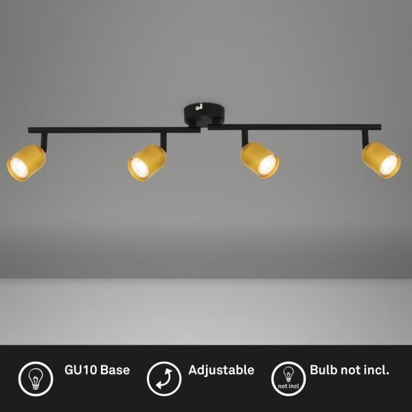 Briloner 2145-047 - Bodové svietidlo 4xGU10/9W/230V