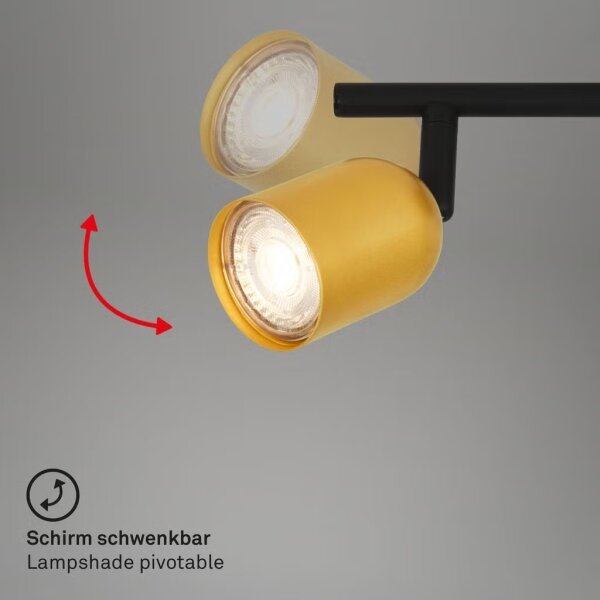 Briloner 2145-047 - Bodové svietidlo 4xGU10/9W/230V