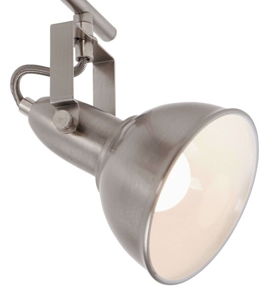 Briloner 2049-042 - Bodové svietidlo 4xE14/40W/230V strieborné