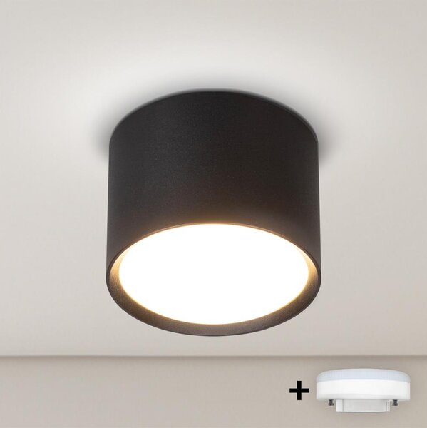 Brilagi - LED Bodové svietidlo SMOOTH 1xGX53/15W/230V čierne