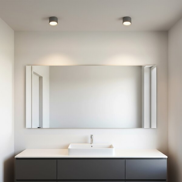 Brilagi - LED Kúpeľňové bodové svietidlo SMOOTH 1xGX53/15W/230V antracit IP65