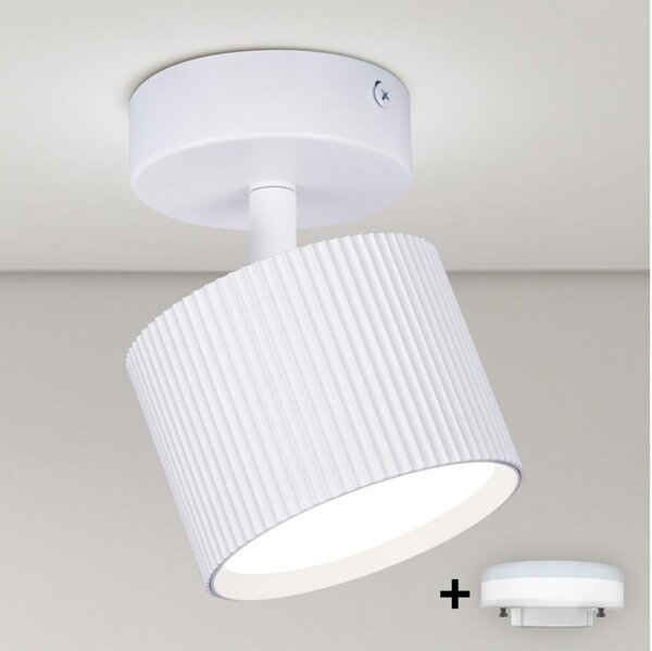 Brilagi - LED Bodové svietidlo STRIPY 1xGX53/15W/230V biela