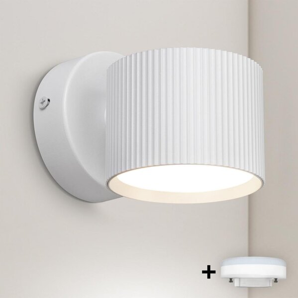 Brilagi - LED Nástenné bodové svietidlo STRIPY 1xGX53/15W/230V biela