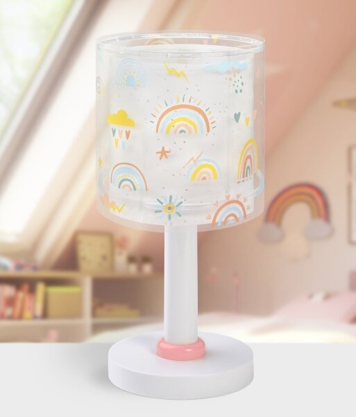 Dalber 41191 - Detská lampička RAINBOW 1xE14/8W/230V pestrofarebná