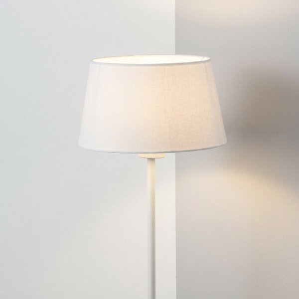 Brilagi - LED stojacia lampa CERIA 1xE27/40W/230V pr. 30 cm biela
