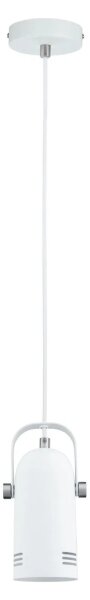 Paulmann 79767 - LED 1xE27/8W Luster na lankách LAVEA 230V biela