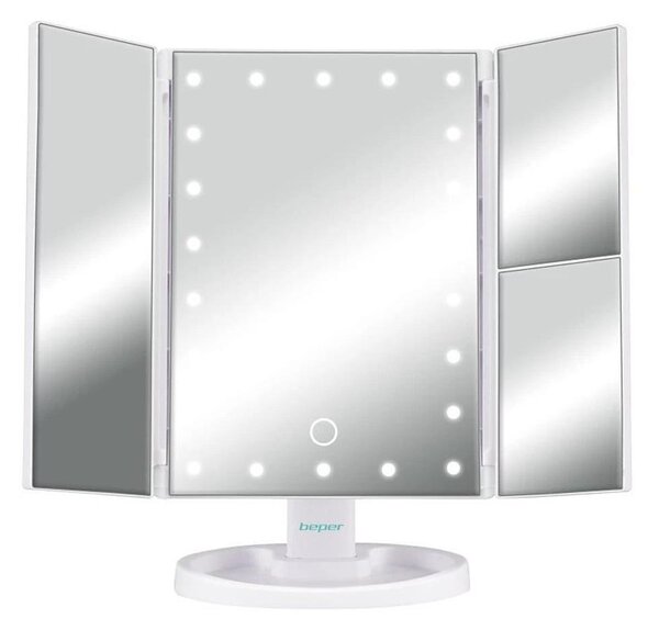 Beper - Kozmetické zrkadlo s LED podsvietením 4xAAA/5V