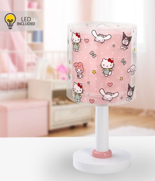 Dalber 41251 - LED detská lampička HELLO KITTY&FRIENDS 1xG4/4W/230V ružová