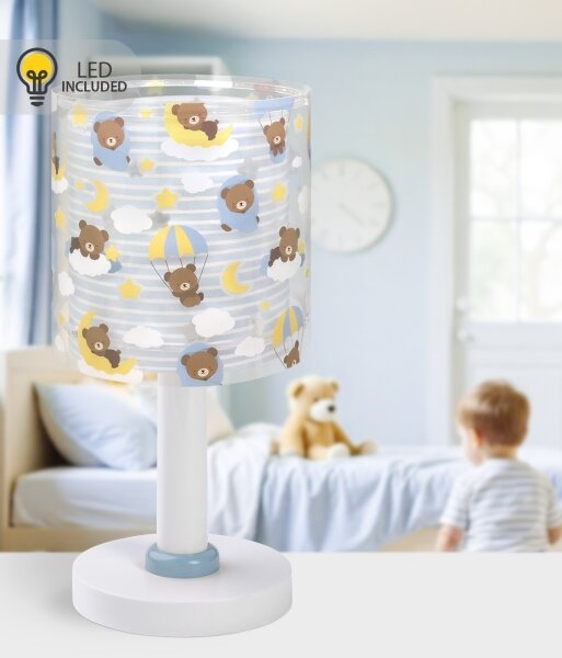 Dalber 41571T - LED detská lampička BABY TEDDY 1xG4/4W/230V modrá