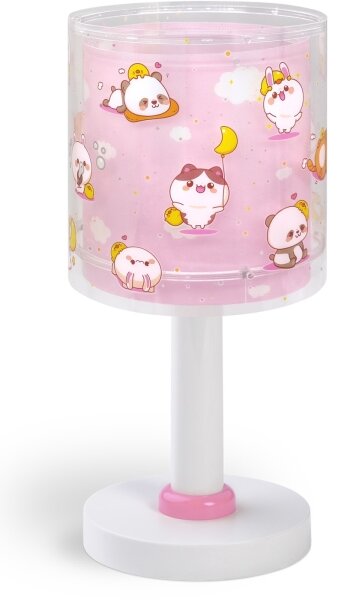 Dalber 41761S - LED detská lampička KAWAII FRIENDS 1xG4/4W/230V ružová