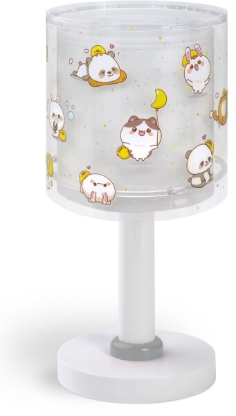 Dalber 41761E - LED detská lampička KAWAII FRIENDS 1xG4/4W/230V sivá
