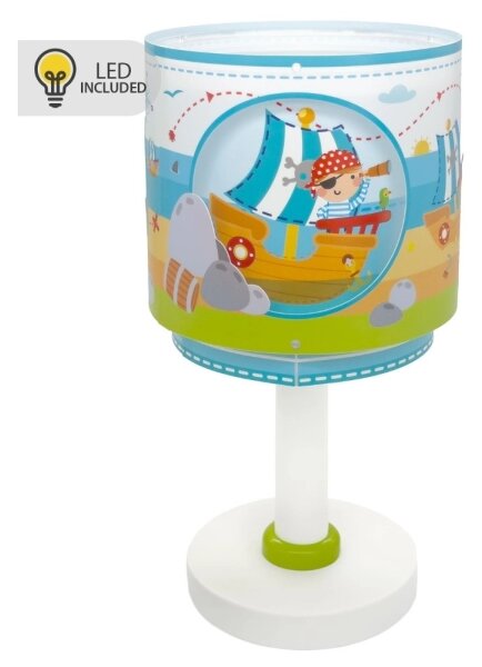 Dalber 60651N - LED detská lampička PIRATE ISLAND 1xG4/4W/230V pestrofarebná