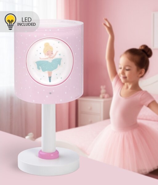 Dalber 60911 - LED detská lampička PRINCESS DANCE 1xG4/4W/230V ružová